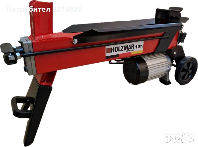 Немска ЦЕПАЧКА ЗА ДЪРВА - 10 тона  - Машина за цепене на дърва, снимка 2 - Градинска техника - 46413568