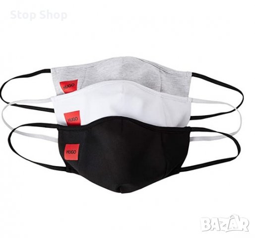 HUGO BOSS Унисекс маска пакет от 3 маски за защита на устата и носа, снимка 2 - Други - 37095561
