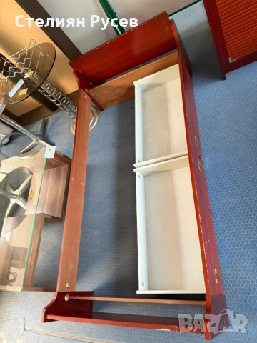  021122 легло с матрак от дърво 190/90см цена 230 лв или 117.60 евро смр -190см / 90см широко -еднол, снимка 8 - Спални и легла - 52282559