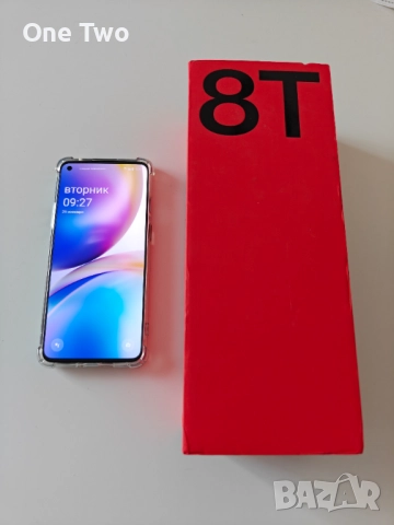 OnePlus 8T (8/128GB) – КАТО НОВ, без нито една драскотина! Пълен компл