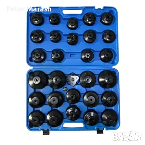 Комплект за маслени филтри KRAFTWORLD – 30 части за професионална употреба, снимка 2 - Други инструменти - 50497913