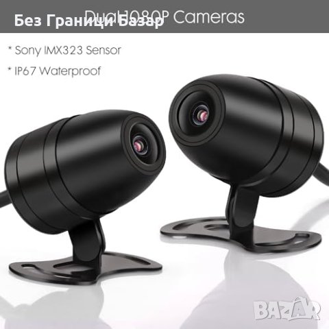 Нова 1080P Мотоциклетна Камера с GPS и WiFi, HDR, EIS, Водоустойчива, снимка 3 - Друга електроника - 43365985