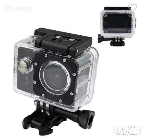 •	Action екшън камера 4K Ultra HD с Wi-Fi – Sports DV 12.0 MP, 120° батерия 900 mAh Екран 2.0", снимка 2 - Камери - 53434512