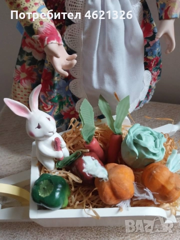 Колекционерска порцеланова кукла Мери Мери, съвсем противоположна, нова, снимка 3 - Декорация за дома - 52043447