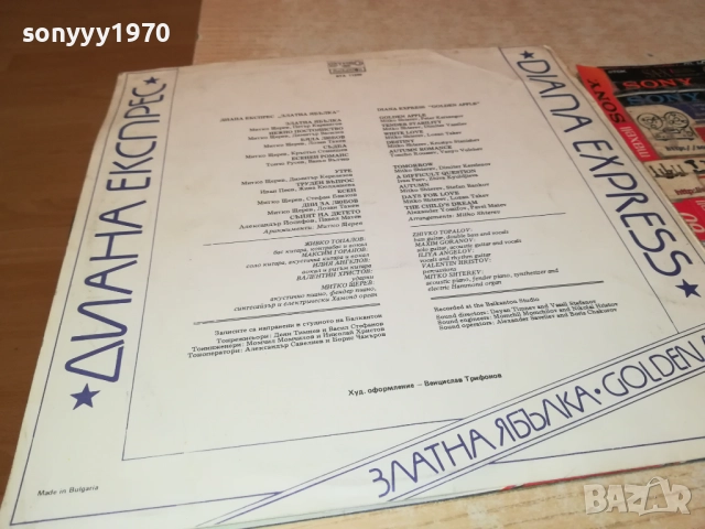 ДИАНА ЕКСПРЕС-ОБЛОЖКА 3009251929, снимка 8 - Грамофонни плочи - 51895376