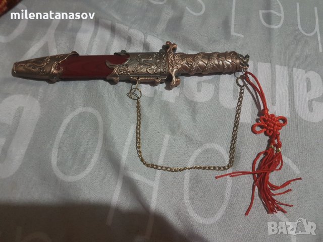 Запазен курсантски нож .КИНЖАЛ оригинална., снимка 4 - Ножове - 28684550