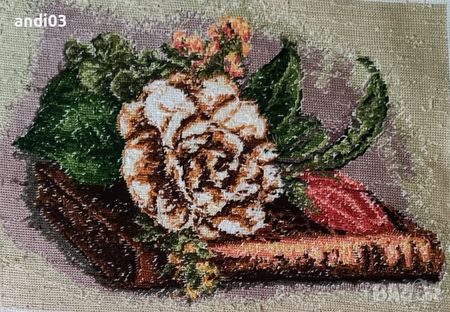 Ръчно ушити гоблени, снимка 6 - Гоблени - 50628792