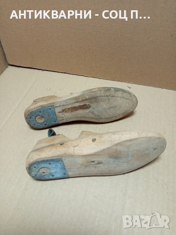 Комплект Стари Дървени Калъпи За Обувки., снимка 4 - Антикварни и старинни предмети - 51085812