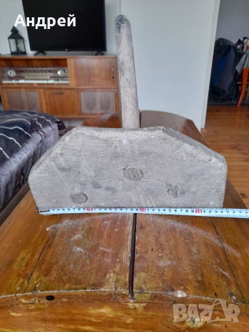 Старо трикрако столче, снимка 3 - Антикварни и старинни предмети - 53342653