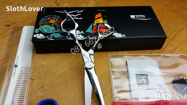 ПРОМО! Професионална Японска Фризьорска Ножица , снимка 2 - Фризьорски принадлежности - 27536473