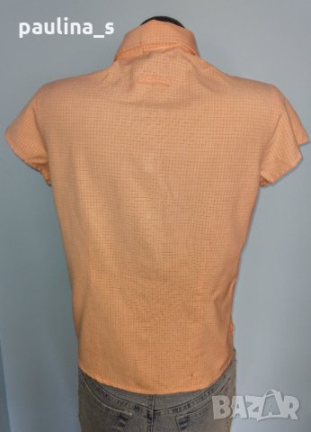 Моден цвят / сладурска риза в каре - почти в пепит "Arizona Jeans" / голям размер Co., снимка 4 - Ризи - 28537750