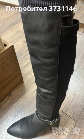 Ботуши Bata естествена кожа, снимка 3 - Дамски ботуши - 53485506