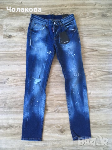 Dsquared2 мъжки дънки от ликвидация на магазин, размер 42