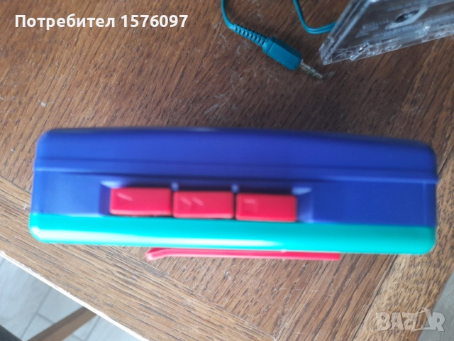 Работещ Casio AS-41 портативен стерео касетофон тип Walkman / Уокмен / Уолкмен, снимка 5 - Други - 53404965