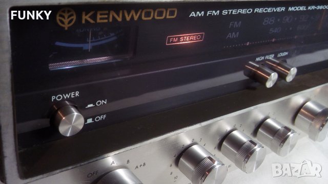 Kenwood KR-3600 Stereo Receiver 1976 - 1978, снимка 5 - Ресийвъри, усилватели, смесителни пултове - 33041133