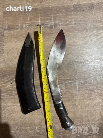 Индийски нож КУКРИ, снимка 13 - Ножове - 52861438