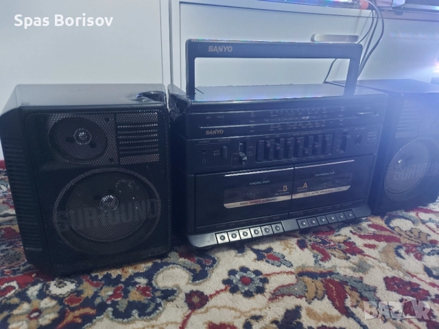 санйо работи на радио и касетаи , снимка 3 - Радиокасетофони, транзистори - 52000573