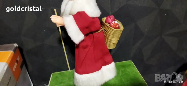 Стара кукла дядо мраз за под елхата , снимка 8 - Антикварни и старинни предмети - 38968961