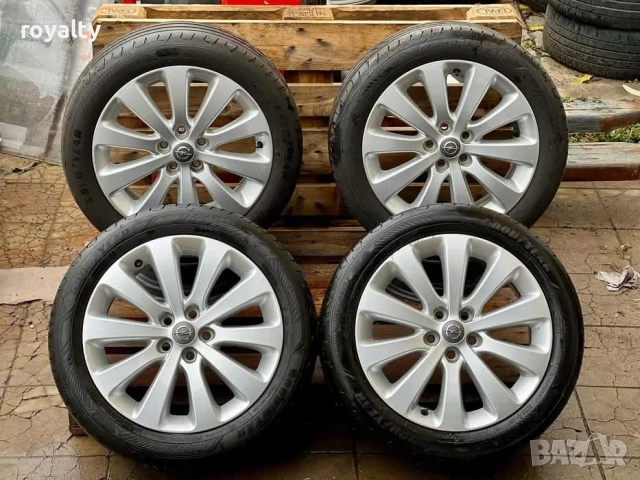 5х105 17 Лети Джанти Opel Astra Mokka ET 42 J 7, снимка 9 - Аксесоари и консумативи - 52405678