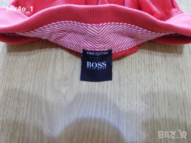 тениска hugo boss риза блуза яка мъжка оригинална спорт размер L, снимка 4 - Тениски - 40322559
