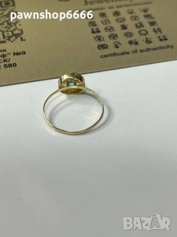 Детски златен пръстен 14К, снимка 4 - Пръстени - 52927788