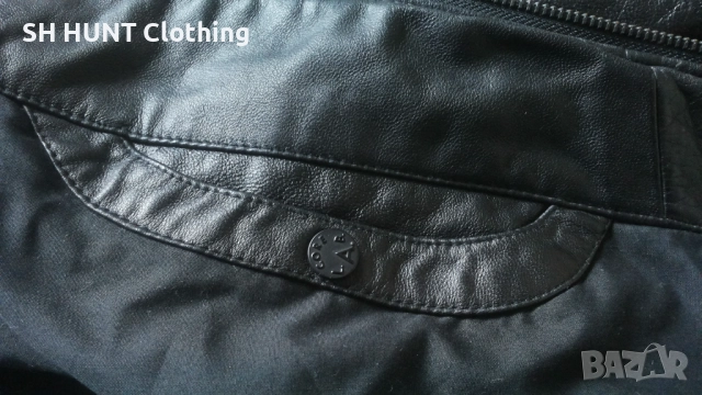 Jack & Jones JJCODALTON Leather Jacket Размер S мъжко яке естествена кожа 1-63, снимка 15 - Якета - 52825176