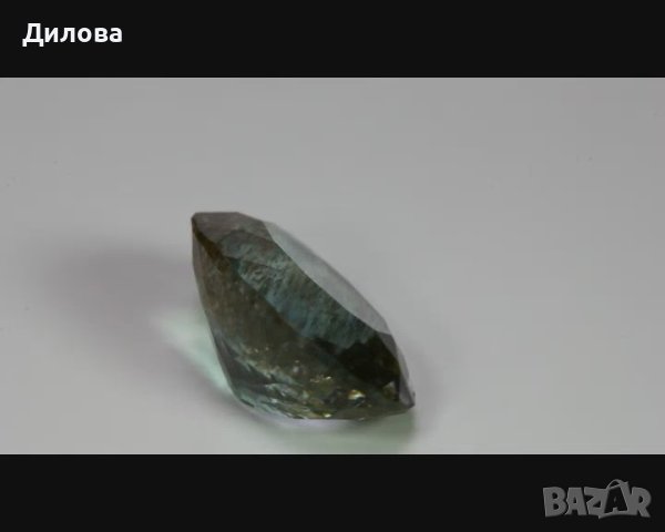 3,56 кт рядък син рутилов аквамарин, снимка 4 - Други - 43798525