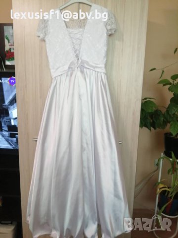  рокля бяла  - шаферска, снимка 4 - Рокли - 36967442