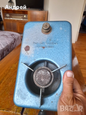 Стар спиртен котлон,спиртник Desca, снимка 4 - Антикварни и старинни предмети - 51569225