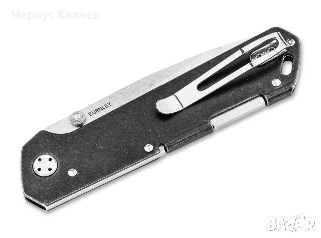 Джобен сгъваем нож Boker Solingen Kihon Bifold Silver - новият модел 2025 , снимка 4 - Ножове - 51831421