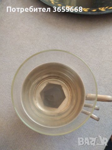 Подстакани,лъжички и поднос, снимка 7 - Сервизи - 40264840