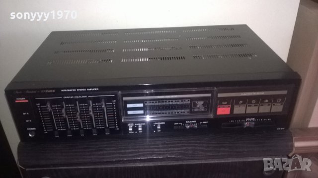 FISHER-JAPAN-470W НА ТРАФА, снимка 2 - Ресийвъри, усилватели, смесителни пултове - 27573098