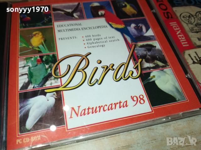 BIRDS PC CD-ROM 2609250334, снимка 4 - Игри за PC - 51841777