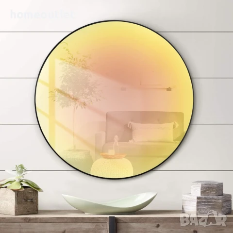 БЕЗПЛАТНА ДОСТАВКА Висококачествено стенно огледало, 60см - NEUTYPECHIC A-MR01153, снимка 4 - Огледала - 50653209