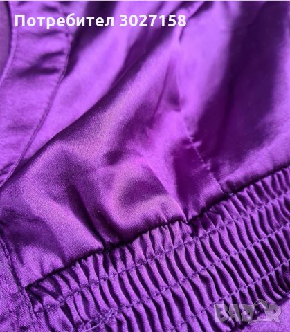 Сатенена риза с къс ръкав Марка Tally Weijl, снимка 3 - Ризи - 32478605