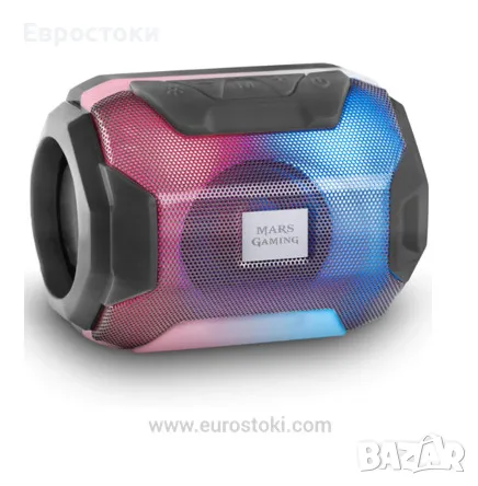 Bluetooth тонколона Mars Gaming MSBAX, RGB Bluetooth високоговорител, компактен дизайн, 10 W, USB, снимка 1