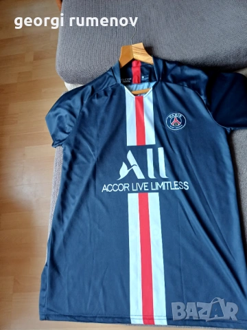 Тениска на ПСЖ Мбапе 7 Размер XL, снимка 2 - Тениски - 53599105
