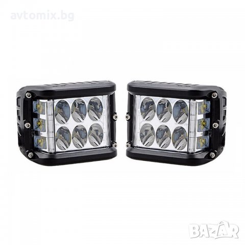 LED халогени 60W, комплект 2 бр., 10 см, снимка 3 - Аксесоари и консумативи - 38318461