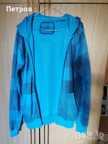 Суичър  няколко сини нюанси каре и памучно долнище.Размер М., снимка 1