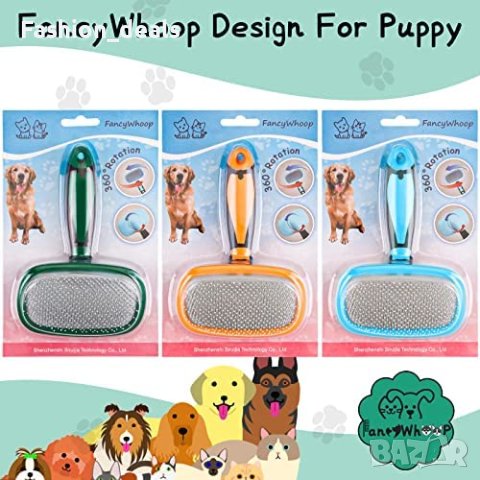 Нова четка гребен за куче Котка домашни любимци ресане косми козина, снимка 6 - За котки - 40568283