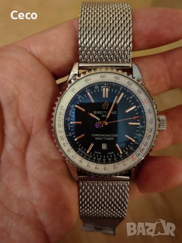 Breitling Navitimer автоматичен часовник, снимка 7 - Мъжки - 42374267