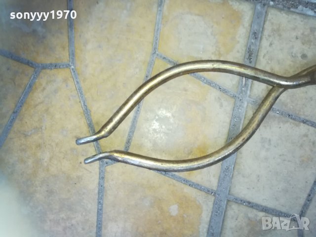 златни ретро щипки 70см 3103210931, снимка 5 - Колекции - 32367347