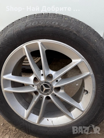 Джанти с гуми за Мерцедес 16 ки , снимка 2 - Гуми и джанти - 53596513