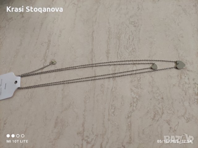 Дамски Двойни Бижута с Украшения - Неръждаема Стомана , снимка 13 - Бижутерийни комплекти - 38235446