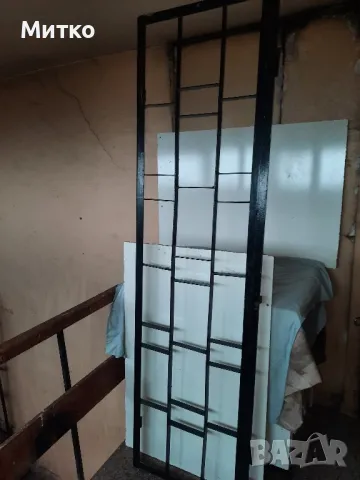 Желязна решетка тип врата от дебело желязо 4мм., снимка 7 - Огради и мрежи - 47991154