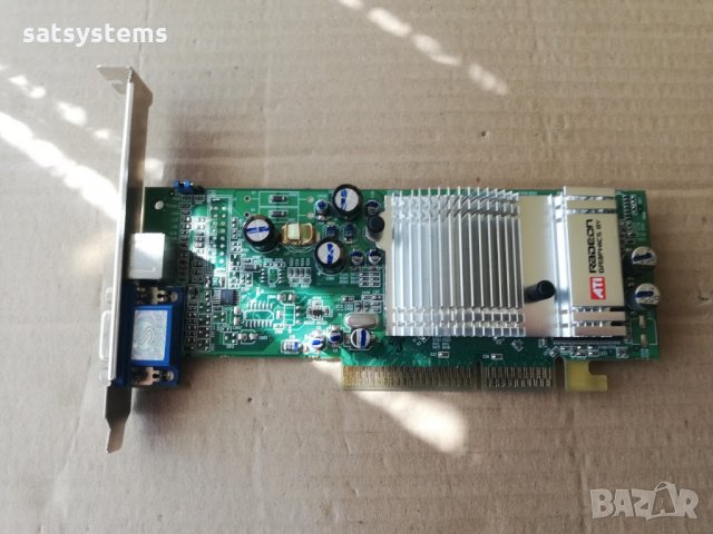 Видео карта  ATi Radeon Sapphire R9550 SE 128MB DDR 64bit AGP, снимка 1 - Видеокарти - 32507280