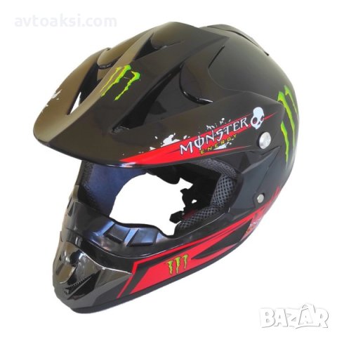  КАСКА ЗА МОТОР KРОСОВА -14014, снимка 3 - Аксесоари и консумативи - 40616076