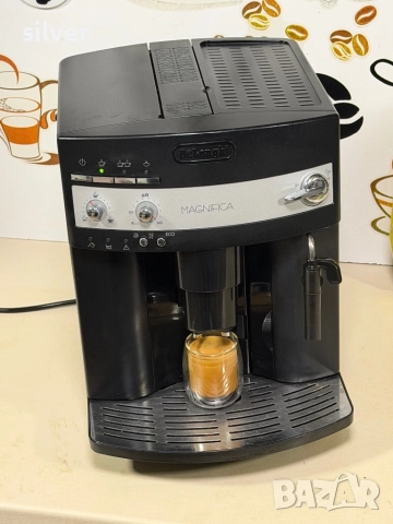 Кафемашина кафе автомат delonghi magnifica с гаранция, снимка 7 - Кафемашини - 52393623