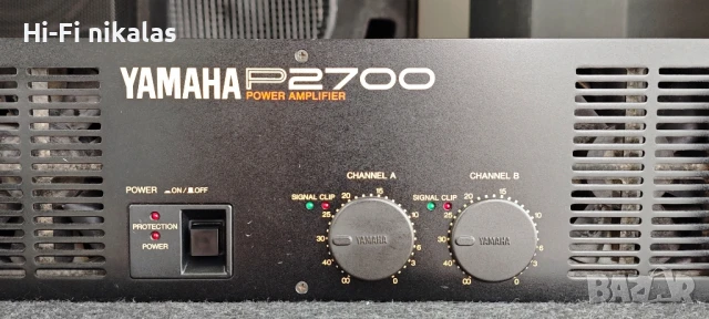 професионално стъпало усилвател YAMAHA P 2700, снимка 2 - Ресийвъри, усилватели, смесителни пултове - 50657160