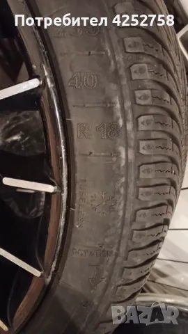 18" Алуминиеви джанти alpina, със зимни гуми за BMW оригинал., снимка 7 - Гуми и джанти - 47545947